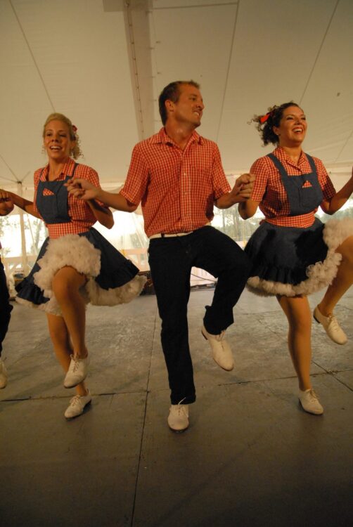 Andy Howard dancing